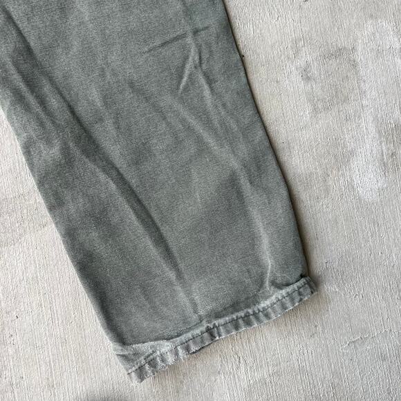 Vintage Y2K Carhartt green double knee work wear carpenter pants - Picture 7 of 8